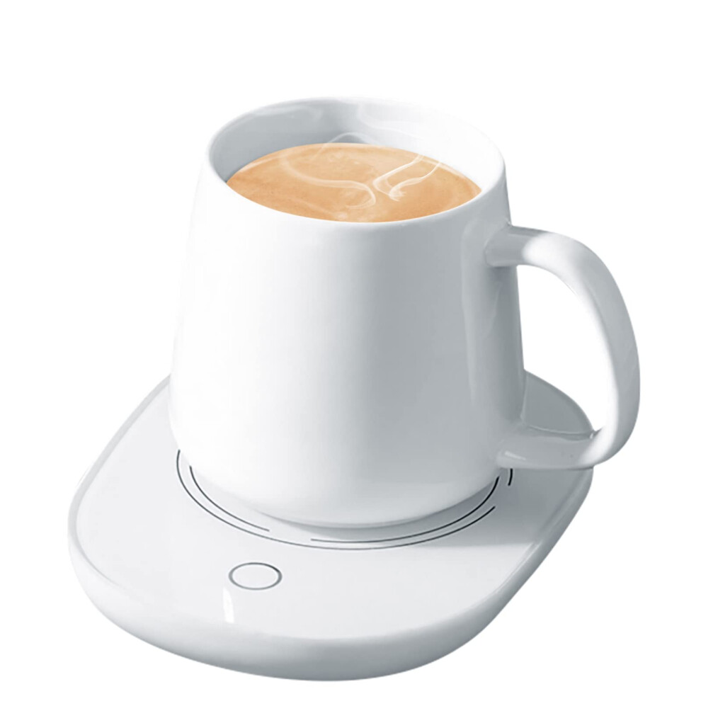 Coffee Mug Warmer for Desk- USB Cup Heater, Gravity Sensor Switch, Coffee Heater Office and Home, Beverage Heater for Coffee, Tea, Water, Cocoa, Milk,