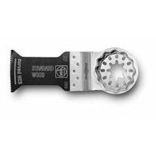 E-Cut Standard Saw Blade Curved 50x35 Multi Tool Blade for Wood Plastic Plasterboard Starlock Multitool Blade Fits FEIN Bosch Makita Hitachi Metabo