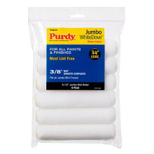 140626612 Jumbo Mini White Dove Roller Replacement, 6-Pack, 6-1/2 inch x 3/8 inch nap