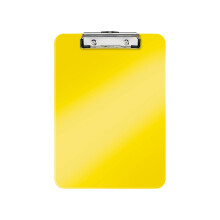 Porta-blocchi - LEITZ - WOW - polistirene - giallo metallico