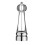 Grunwerg Stainless Steel & Acrylic Single High Pepper Mill, 22cm 1
