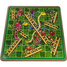 Snakes And Ladders Board Games For Kids And Adults Traditional Snakes and Ladders Board Game Gifts Boxed HTUK