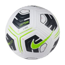 Nike Unisex NK Academy - Recreatieve Voetbal, Wit/Zwart/(Volt), 4
