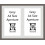 Handmade Grey Picture Frame With Double Aperture Mount - For 2 A4 Images 1