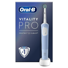 ORAL-B Vitality Pro elektrische Zahnbürste - Blau - 3 Putzmodi - Bürstenkopf inklusive