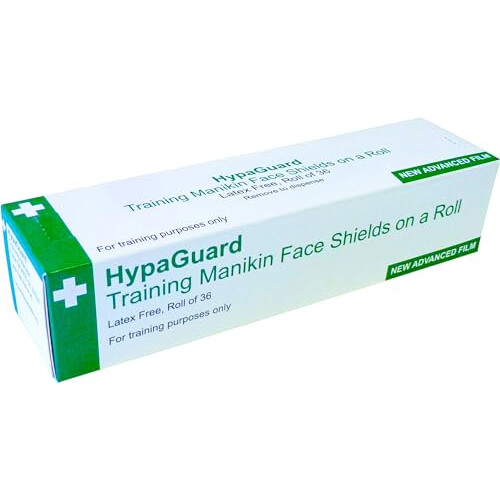 HypaGuard Training Manikin Resuscitation Face Shields on a Roll 1