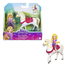 Petite Poupée Disney Princesse Raiponce Et Cheval