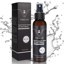 VIKICON Hittebeschermende Spray - Voorkomt Beschadiging & Breuk voor Haar en Baard