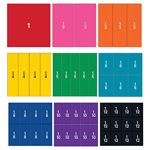 Learning Resources Double-Sided Magnetic Fraction Squares