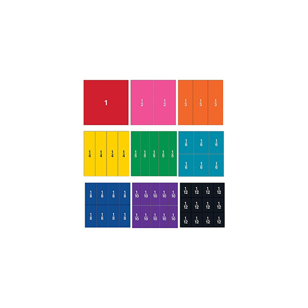 Learning Resources Double-Sided Magnetic Fraction Squares