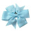 10pcs Pale Pink and Pale Blue Hair Bows Clips Slides Grips 3" inch Solid Vibrant Colours Pin Wheel Baby Girls Hairbows 4