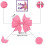 10pcs Pale Pink and Pale Blue Hair Bows Clips Slides Grips 3" inch Solid Vibrant Colours Pin Wheel Baby Girls Hairbows 7