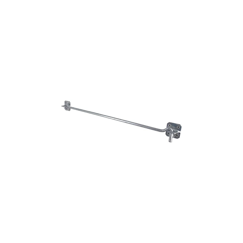 IRONTITE Extra Long Cabin Hook 450mm (18"), Gate Hook and Eye Latch Lock, Heavy Duty Door Hook and Eye Latch Known As Cabin Hooks for Doors. Ideally