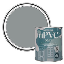 Grey uPVC Door and Window Paint In Satin Finish - Anthracite 750ml
