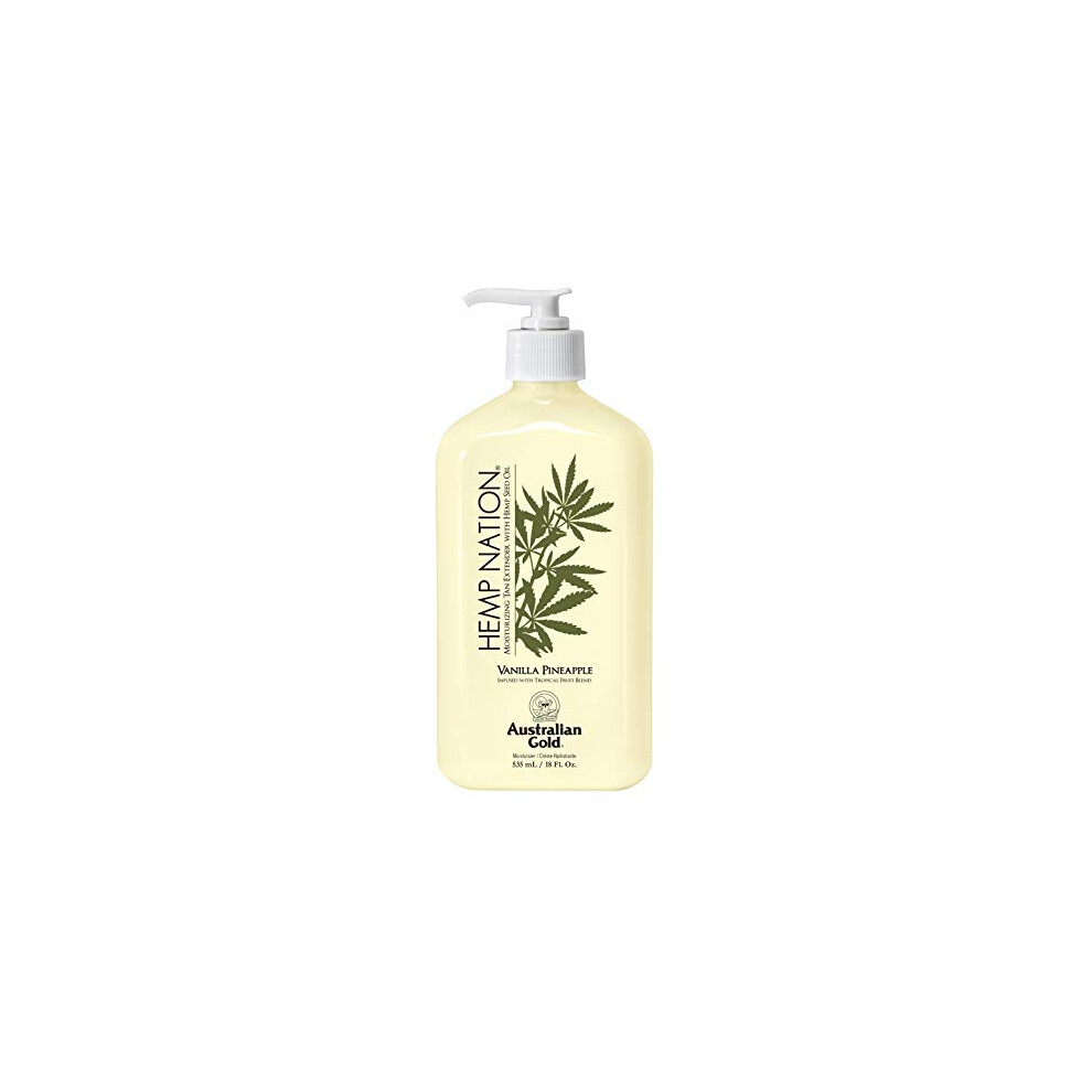 - Hemp Nation Vanilla Pineapple Tan Extender Body Lotion 535 ml