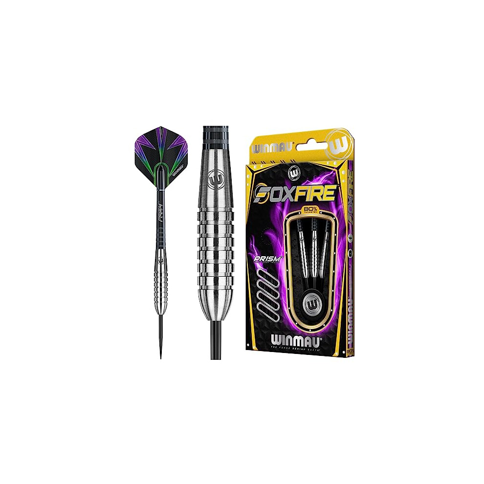 Foxfire 22g Tungsten Darts with Prism Flights and Shafts (Stems)