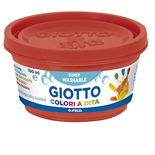 Omyacolor Giotto Set mit 6 Fingerfarben 2