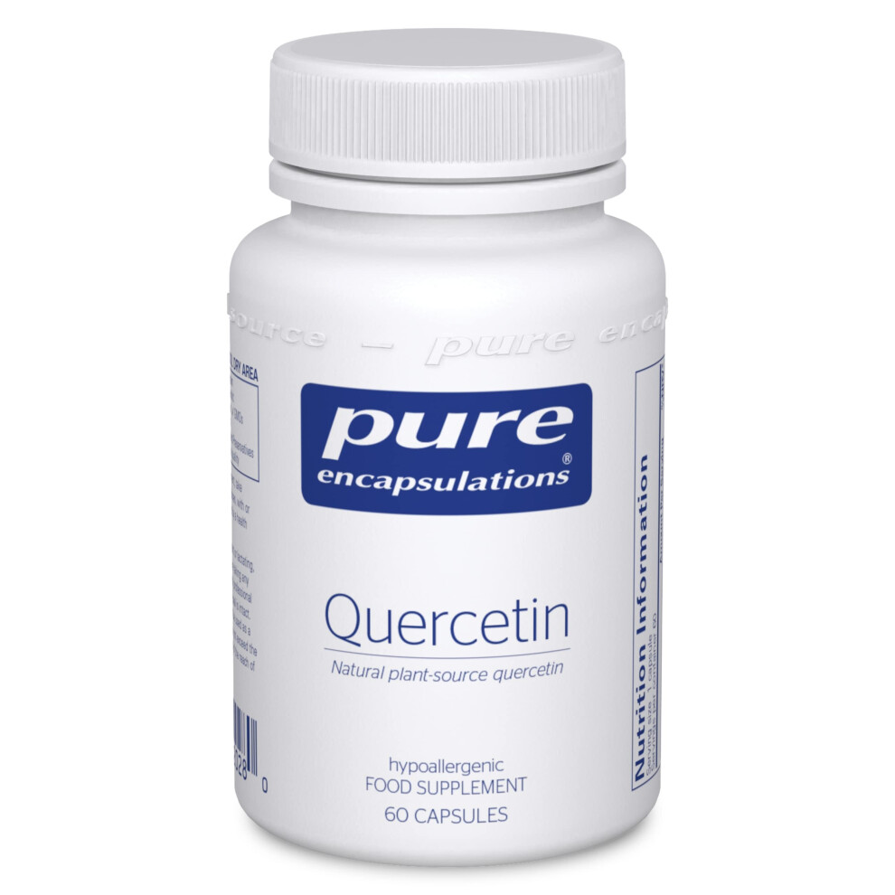 Pure Encapsulations - Quercetin 250Mg - Natural Plant-Source Pure Quercetin Supplement - 60 Vegetarian Capsules