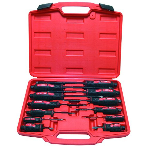 Hilka 37999912 Pro Craft High Impact Screwdriver Set - Orange (12-Piece)