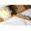 Long Handle Shower Pouf, White (80 40 036) 2
