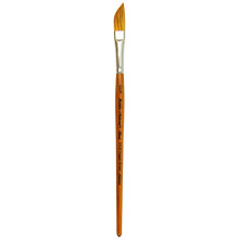 2012S Golden Natural Dagger Striper Brush for Watercolour, Oil, and Acrylic, Size 1/4 Inch, Short Handle