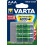Varta Rechargeable Ready2Use Pre-Charged AAA Micro Ni-Mh Battery (AAA, 1,000mAh, 4-pack), rechargeable without memory effect - ready for immediate use, 1