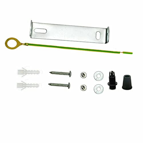Light Fixing Ceiling Rose Strap Bracket Strap Brace Metal Plate with Accessories (120mm) 1