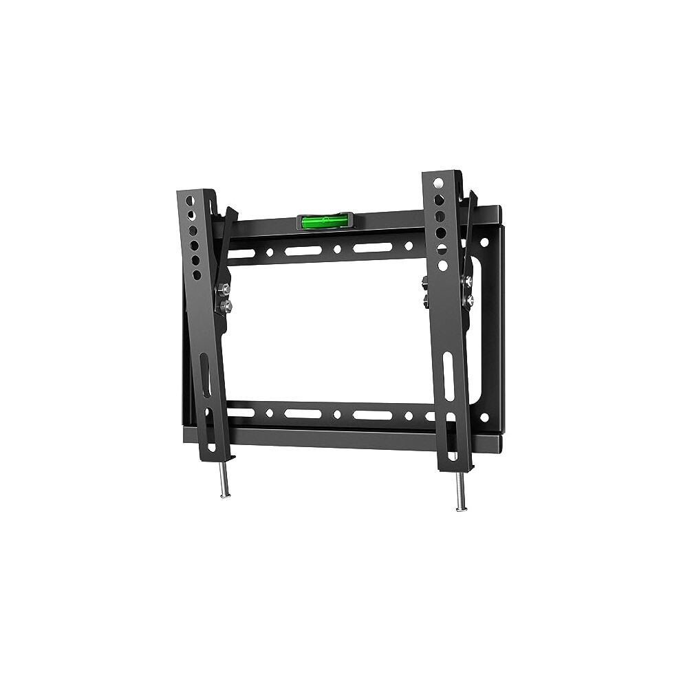 TV Wall Bracket Tilt up to -12 for Monitor 13â42 Inch, TV Mounting Bracket up to 35 kg - Universal Wall Bracket for TV Max VESA 200x200 / Slim TV