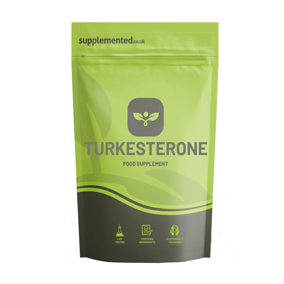 Supplemented.co.uk Turkesterone 1500Mg 180 Capsules Uk Made