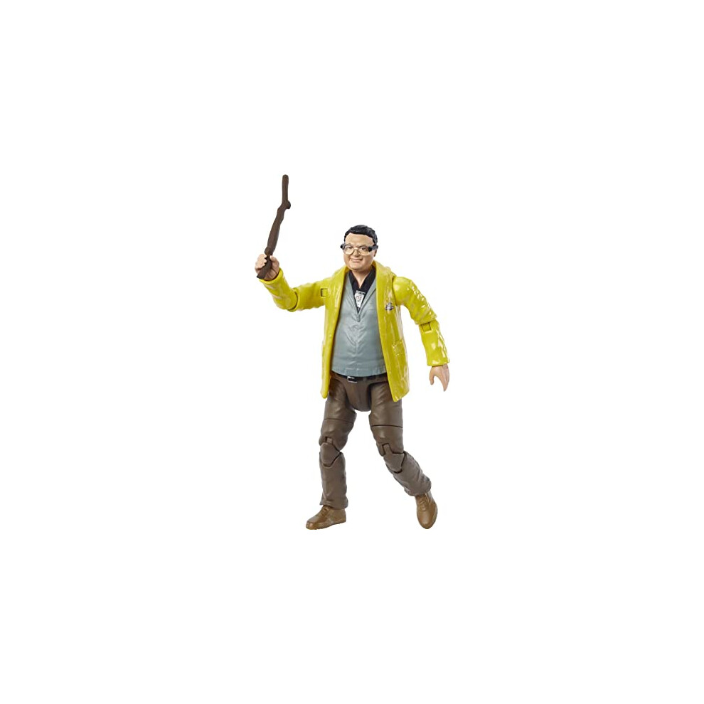 Jurassic World Jurassic Park Hammond Collection Action Figure, Dennis Nedry Collectible Articulated Figure, 3.75 Inch