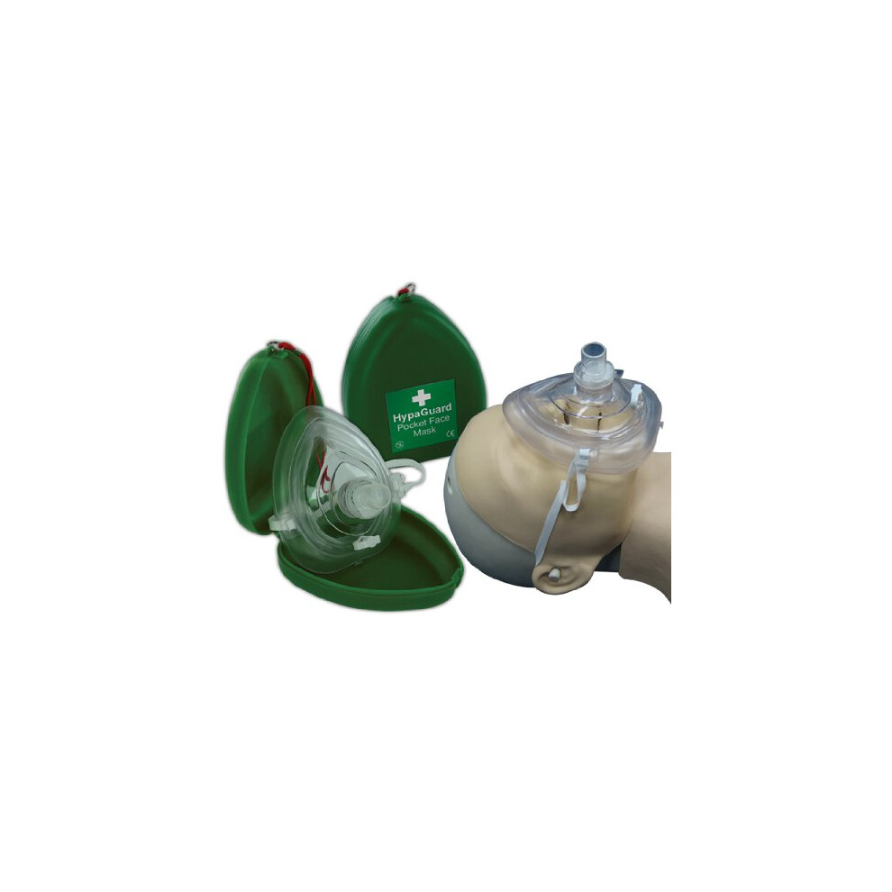 HypaGuard Pocket CPR Resusictation Face Mask in Hard Case
