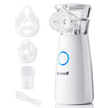 Portable Nebuliser Machine for Kids and Adults, Silent Mesh Nebuliser Ideal for Travel and Home Use