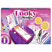 Looky Studio - Ravensburger - Kreatives Gestalten - Modezeichnungen - Maxi-Format Modestudio - Ab 6 Jahren