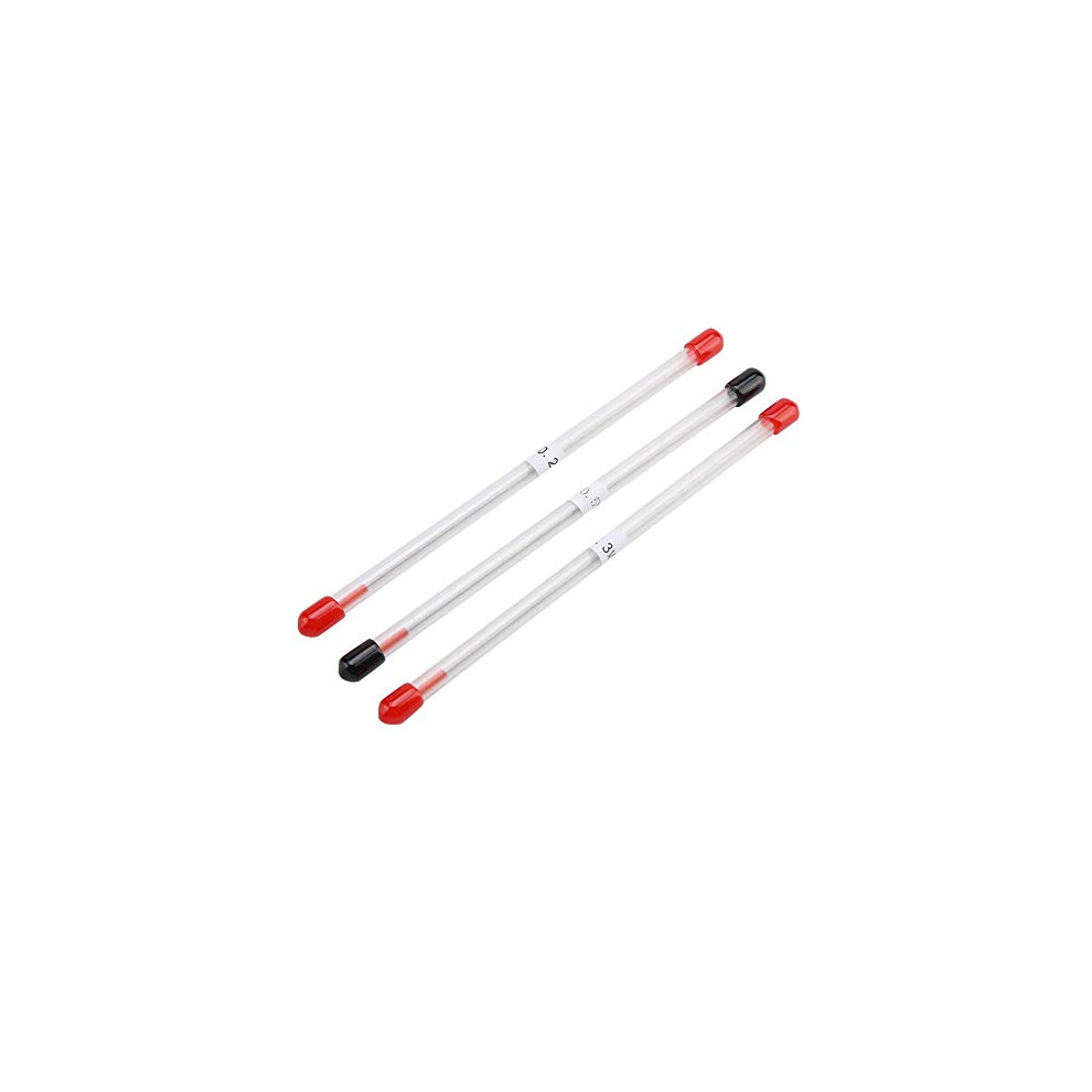 3Pcs Airbrush Needles Nozzles Set 0.2Mm 0.3Mm 0.5Mm Stainless Steel Sprays Gun Needle Replacements With Storage Container For Airbrushes Model 736077686365
