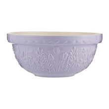 in The Meadow Tulip Mixing Bowl 24 cm, Lilac