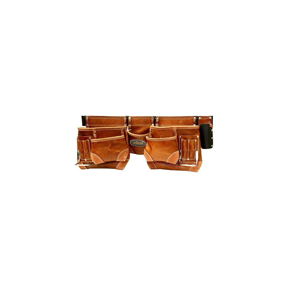68878 Dual Tool Bag Leather Brown