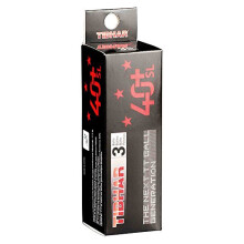 40+ 3 Star Table Tennis Balls, white, 525