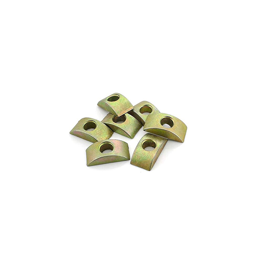 12 Pcs Half Moon Nuts Spacer Washer,M8 Replacement Half Moon Washers,Used For Assembling Beds And Cribs 729441414909