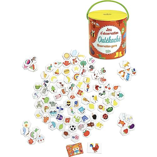 Jeu de société - VILAC - Outékaché - Multicolore - 3 ans et plus - 20 min 1