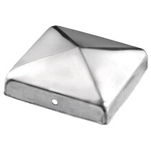 Post Caps 70 x 70 mm with Ball, Material: Stainless Steel A2, Pack of 1, HV4320