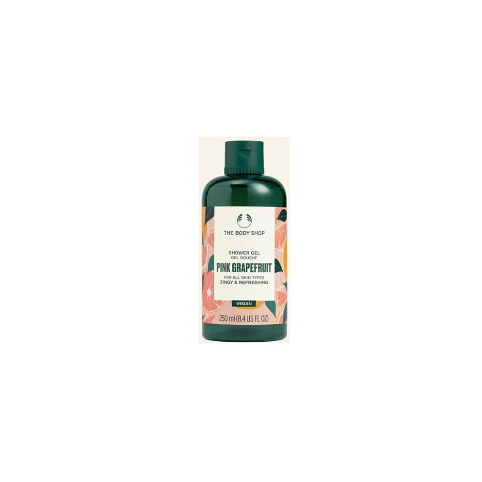 The Body Shop Pink Grapefruit Shower Gel 250Ml - Zingy & Refreshing - Vegan