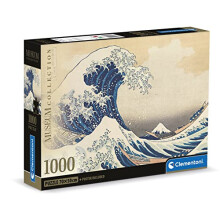 Puzzel - CLEMENTONI - Collectie Musée Hokusai - 1000 stukjes - 70x50 cm - Ecologisch