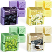 Scented Wax Melts Gift Set, Soy Wax Cubes for Candle Warmer Burner, Long Lasting Vegan Friendly Wax Tarts, Handmade Home Fragrance Gift Set for Mother