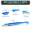 Fishing Lures with Jigs Head Soft Sea Fishing Tackle with T Tail Soft Fishing Baits for Saltwater & Freshwater Fishing Tackle for Bass, Pike, Trout 6