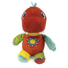 61384 Little Dinosaur-Play Plush, Interactive Toddler, Light And Sounds, Learning Infant, Activity Toys For 6 Months, Multicoloured
