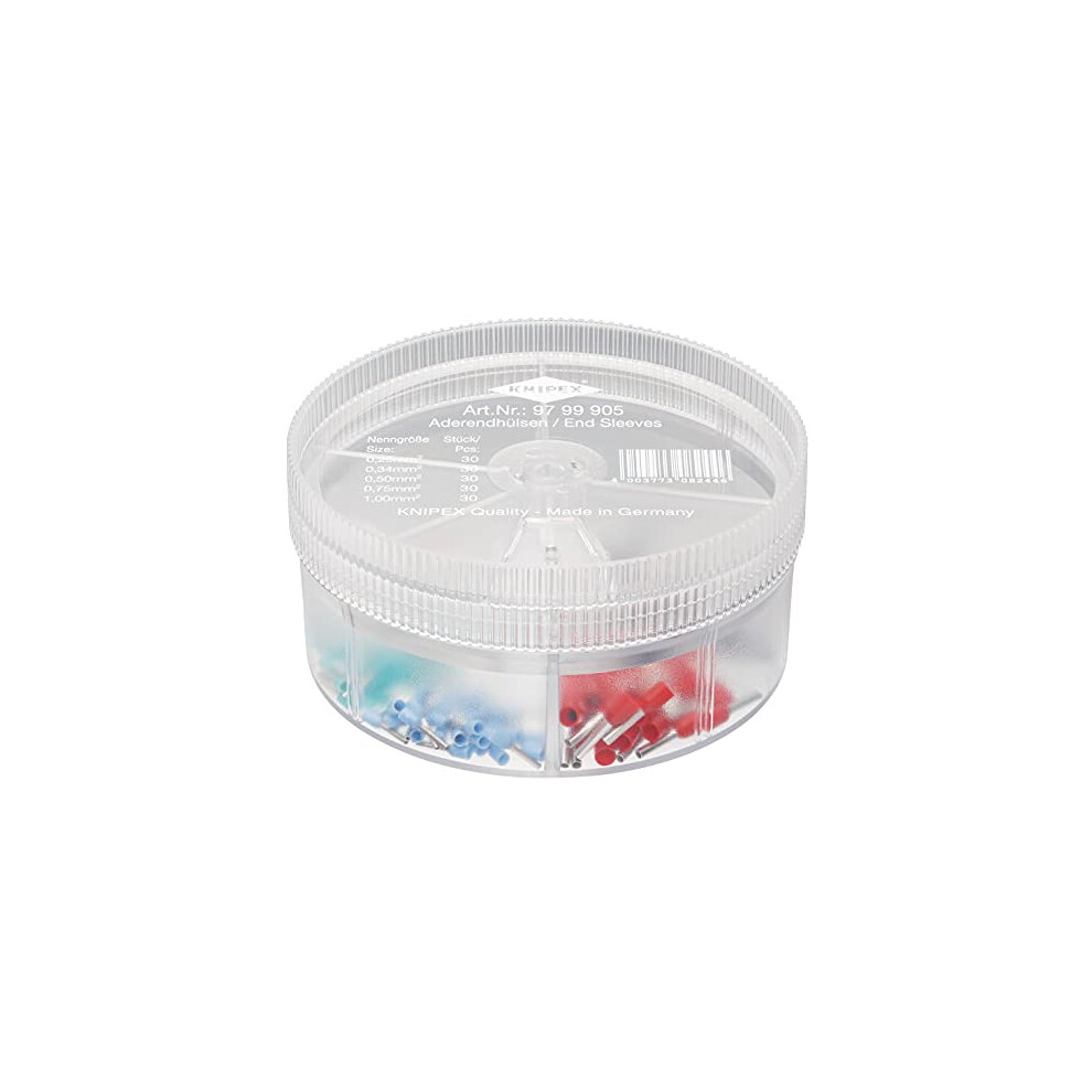 Knipex Assortment Boxes With Insulated Wire Ferrules 97 99 905