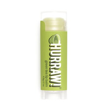 Hurraw! Gr ner Tee Lippenbalsam: Bio-zertifiziert, vegan, tierversuchsfrei und glutenfrei. 100 % nat rliche Inhaltsstoffe. Frei von Bienen, Shea,