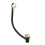 Bristan W BATH03 BB Round Clicker Bath Waste, Brushed Brass 1