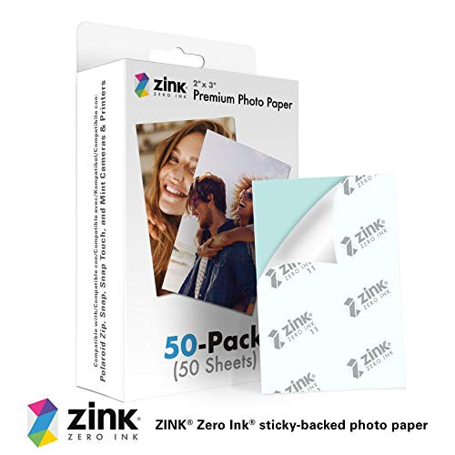 Zink 2"x3" Premium Άμεσο Χαρτί Φωτογραφιών (150 Τεμάχια) Συμβατό με Polaroid Snap, Snap Touch, Zip και Mint 1