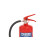 FXP4 Powder Extinguisher, XTR, 4 kg, Red 2